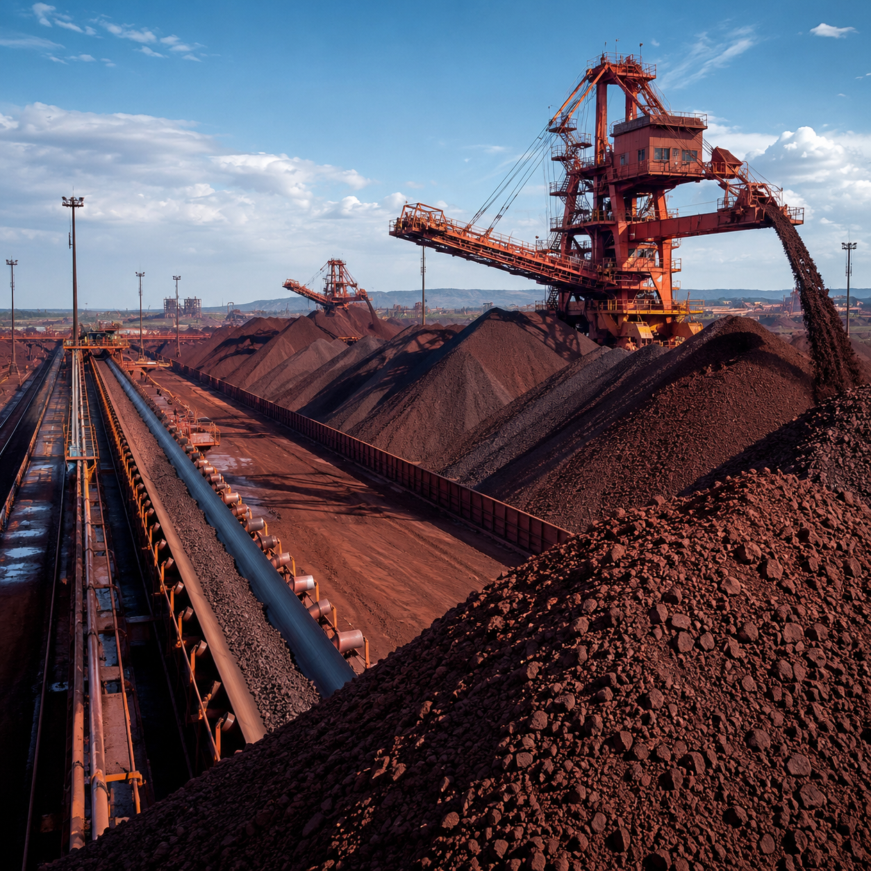 Iron Ore Suppliers - Shri Krishna Steels - Reliable Iron & Steel Raw Material Supply Across Domestic & Global Markets
